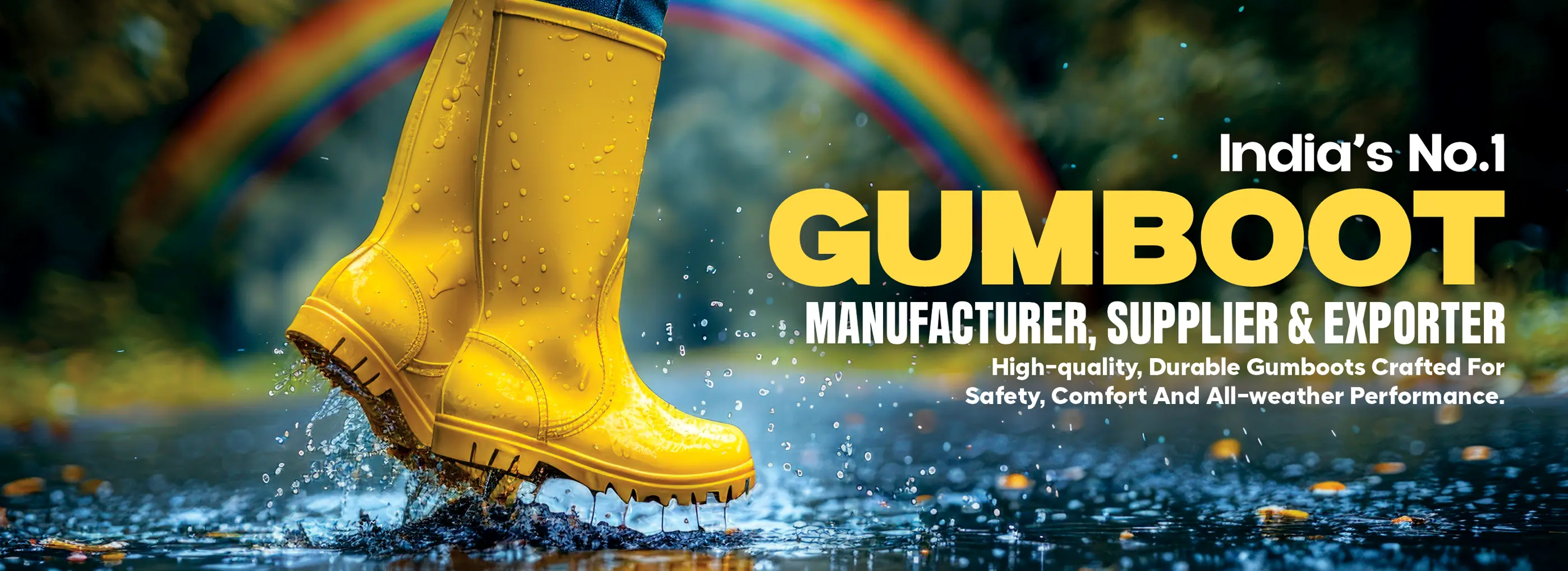 India's No.1 Gumboots Manufacturer