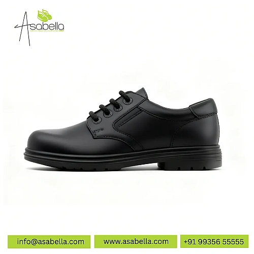 Black School Shoes Manufacturers in Doha